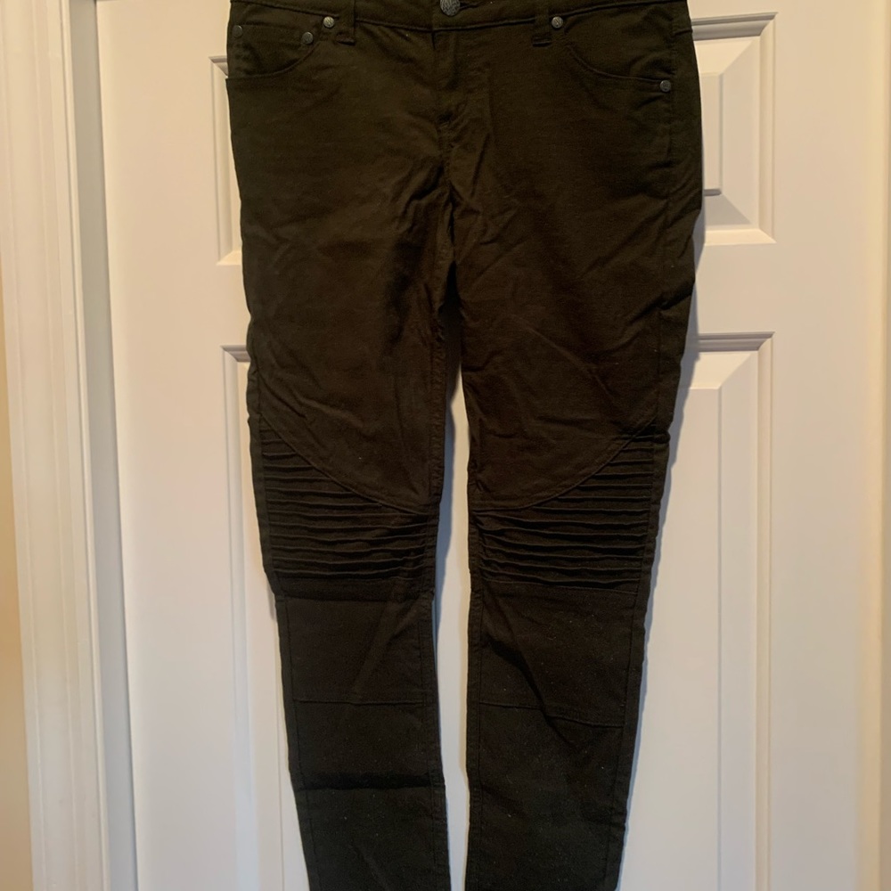 Prana olive green skinny pant size 2